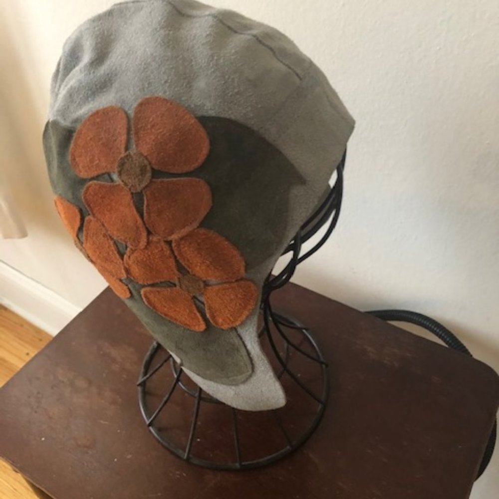 Vintage suede hat
